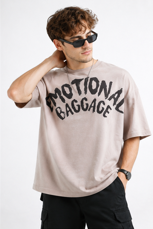 EMOTIONAL BAGGAGE OVERSIZE FIT TSHIRT image 2