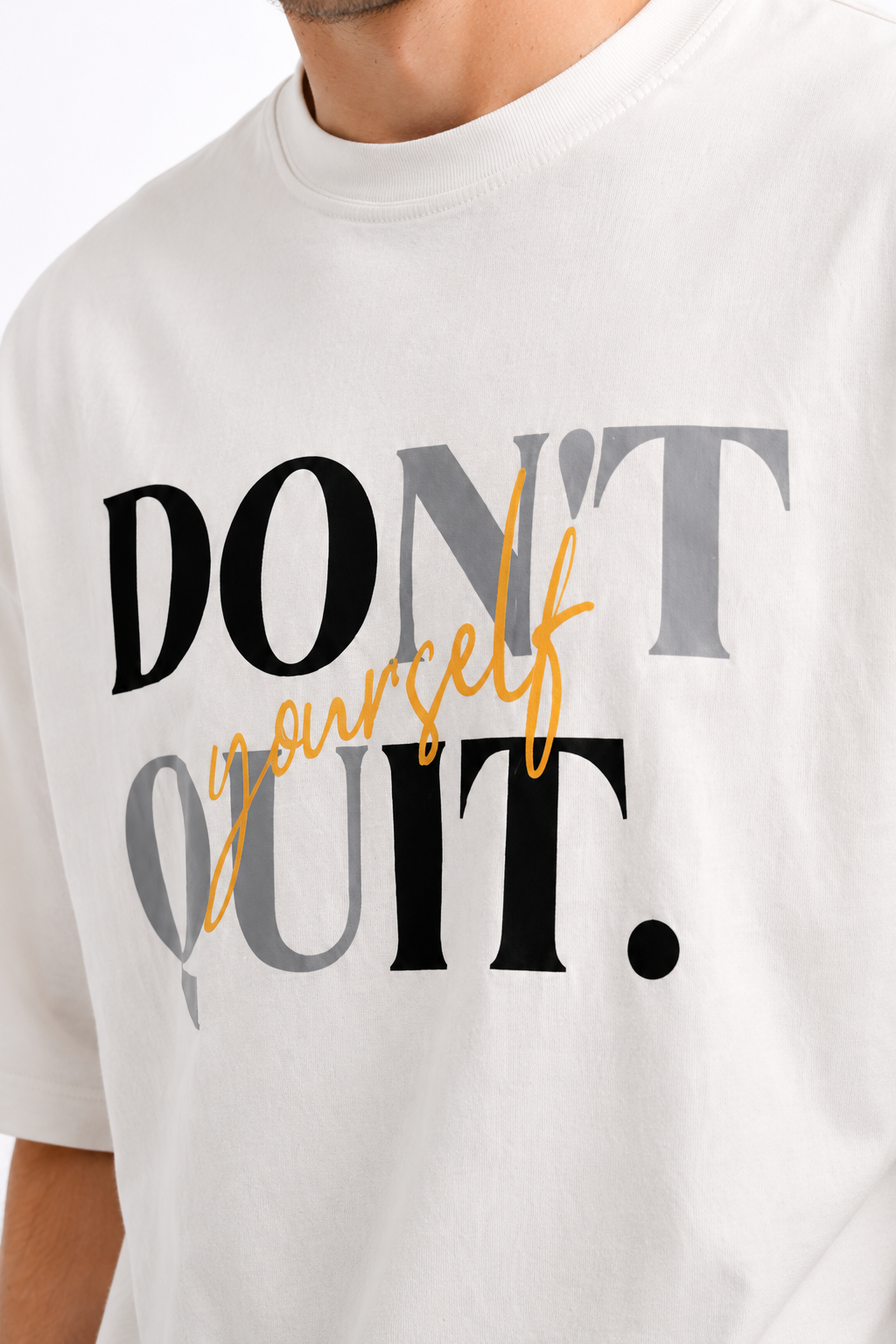 DON'T QUIT OVERSIZE FIT TSHIRT image 3