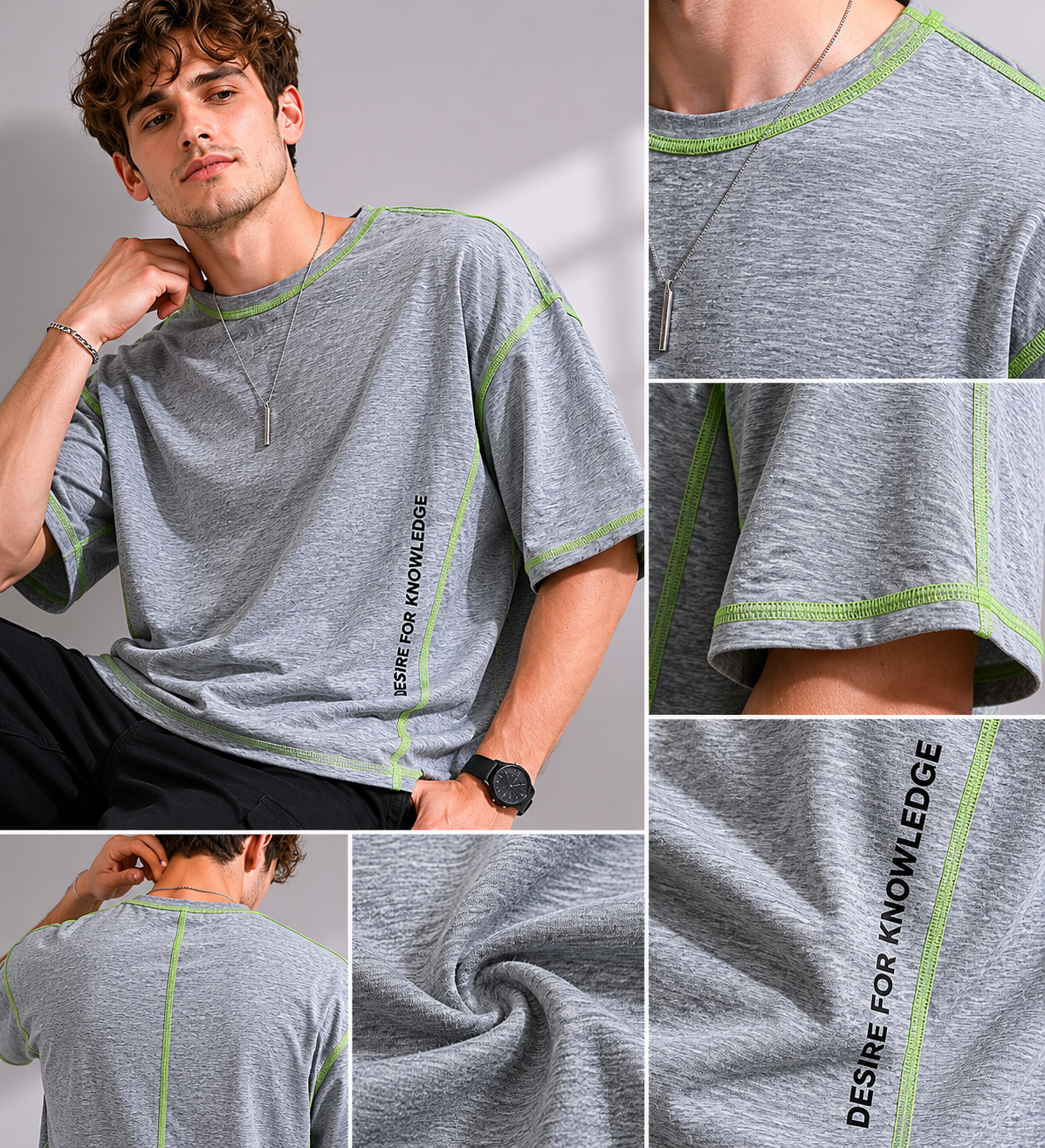 PHILOSOPHY OVERSIZED FIT TSHIRT image 3