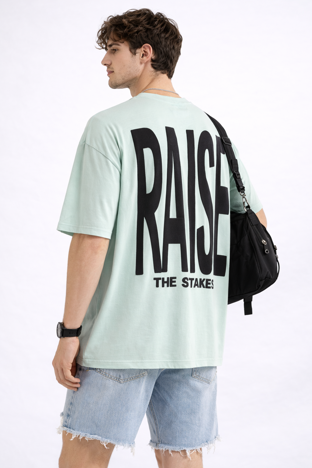 ALL OR NOTHING OVERSIZED FIT TSHIRT image 2