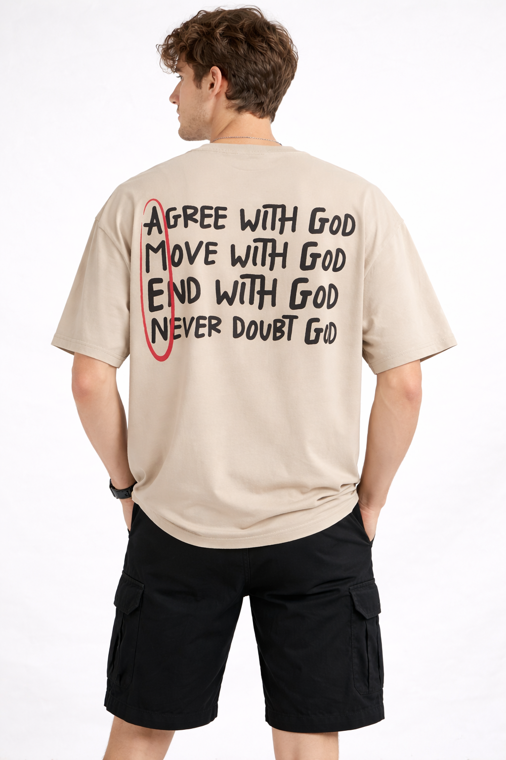 GOD OVERSIZED FIT TSHIRT image 3