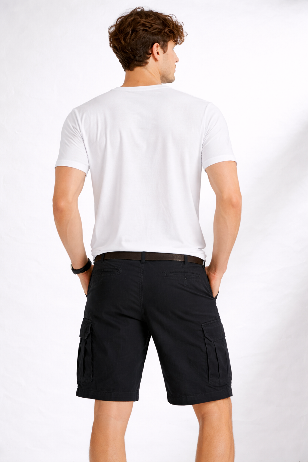 BLACK REGULAR FIT TSHIRT image 2