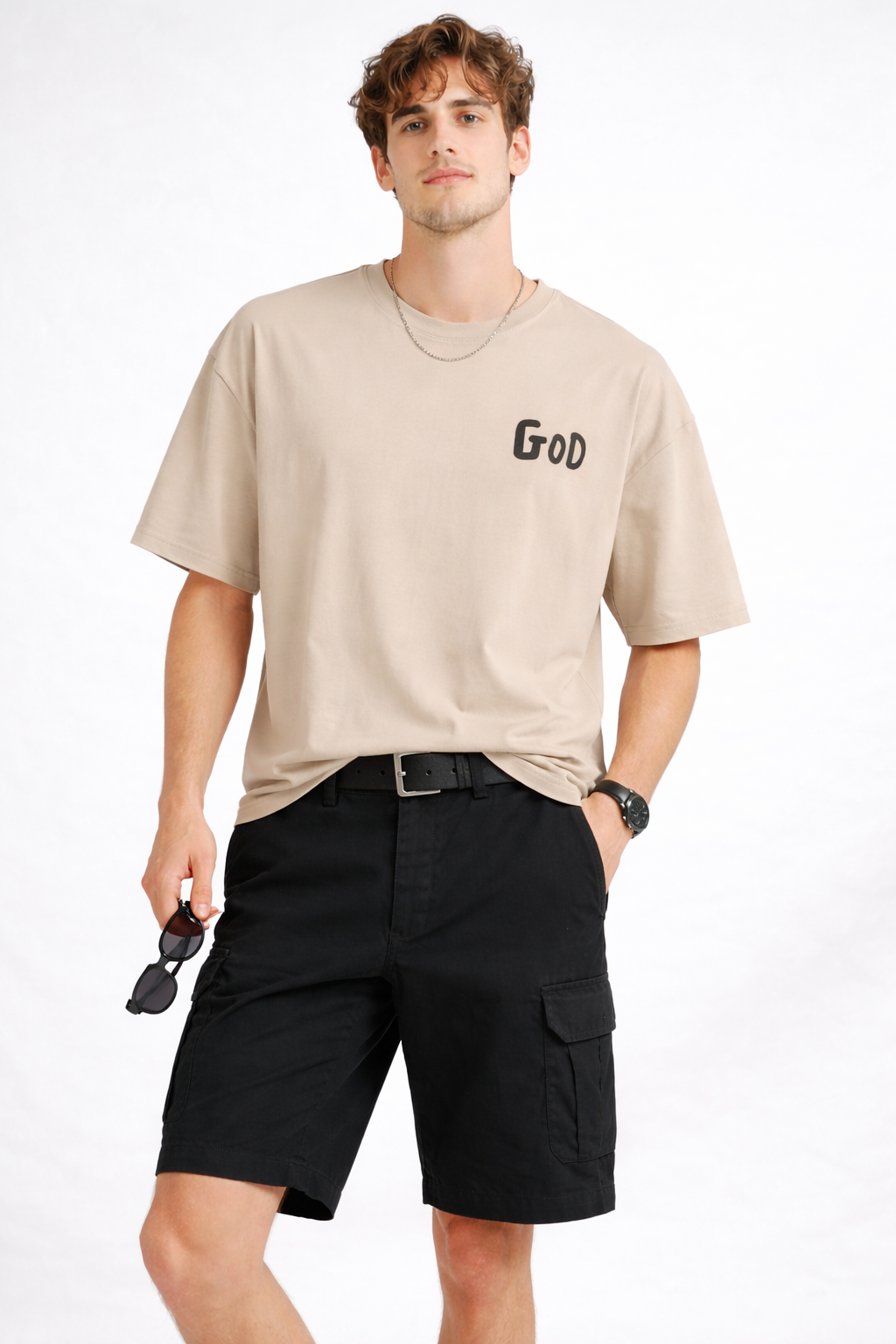 GOD OVERSIZED FIT TSHIRT image 4