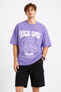 HAVE A NICE DAY OVERSIZE FIT TSHIRT image 0