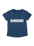 Door74 Boys Navy Handsome Printed Round Neck T-Shirt image 0