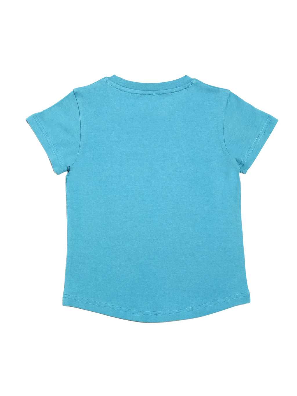 Door74 Unisex Blue Rules Are For Fools Printed Round Neck T-Shirt - 13-14Y image