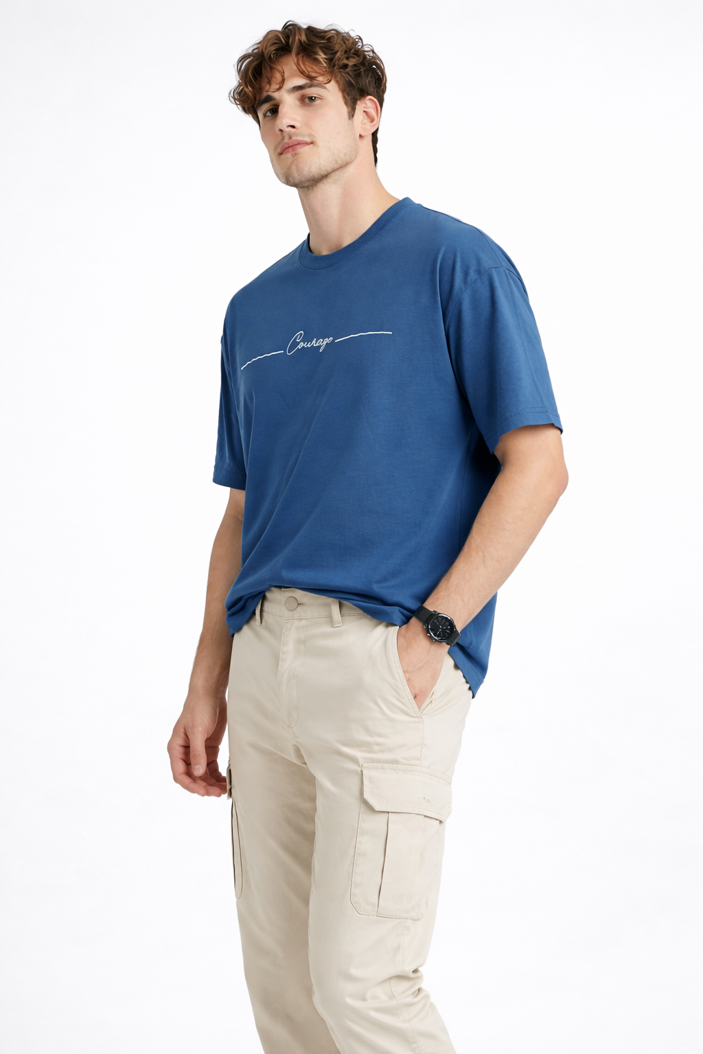COURAGE OVERSIZED FIT TSHIRT image 2