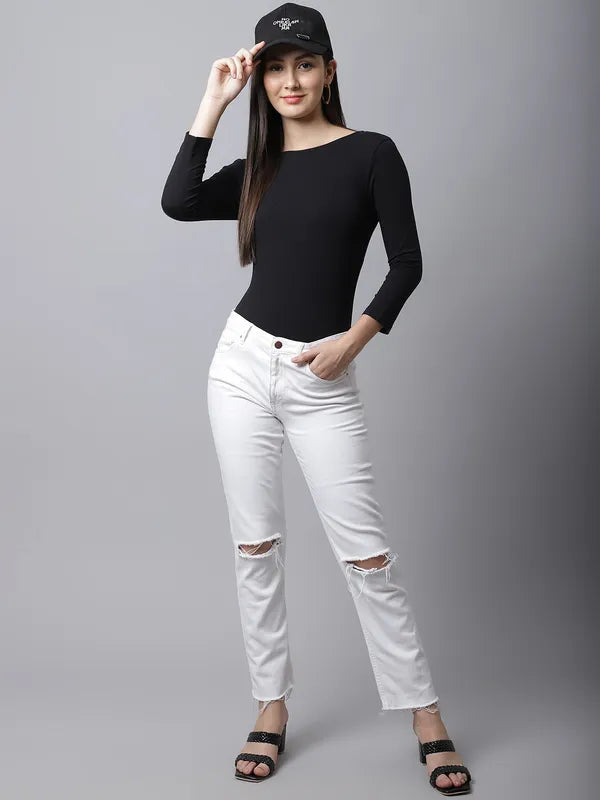 Black Bodysuit For Women image 1