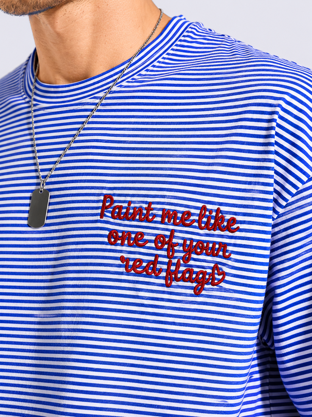 RED FLAG OVERSIZED FIT TSHIRT image 3