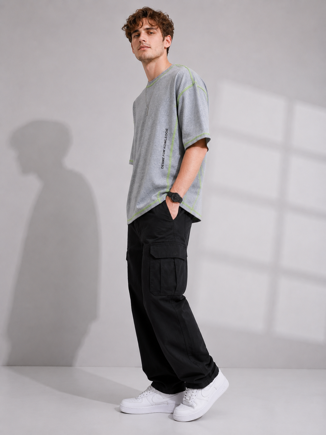 PHILOSOPHY OVERSIZED FIT TSHIRT image 2
