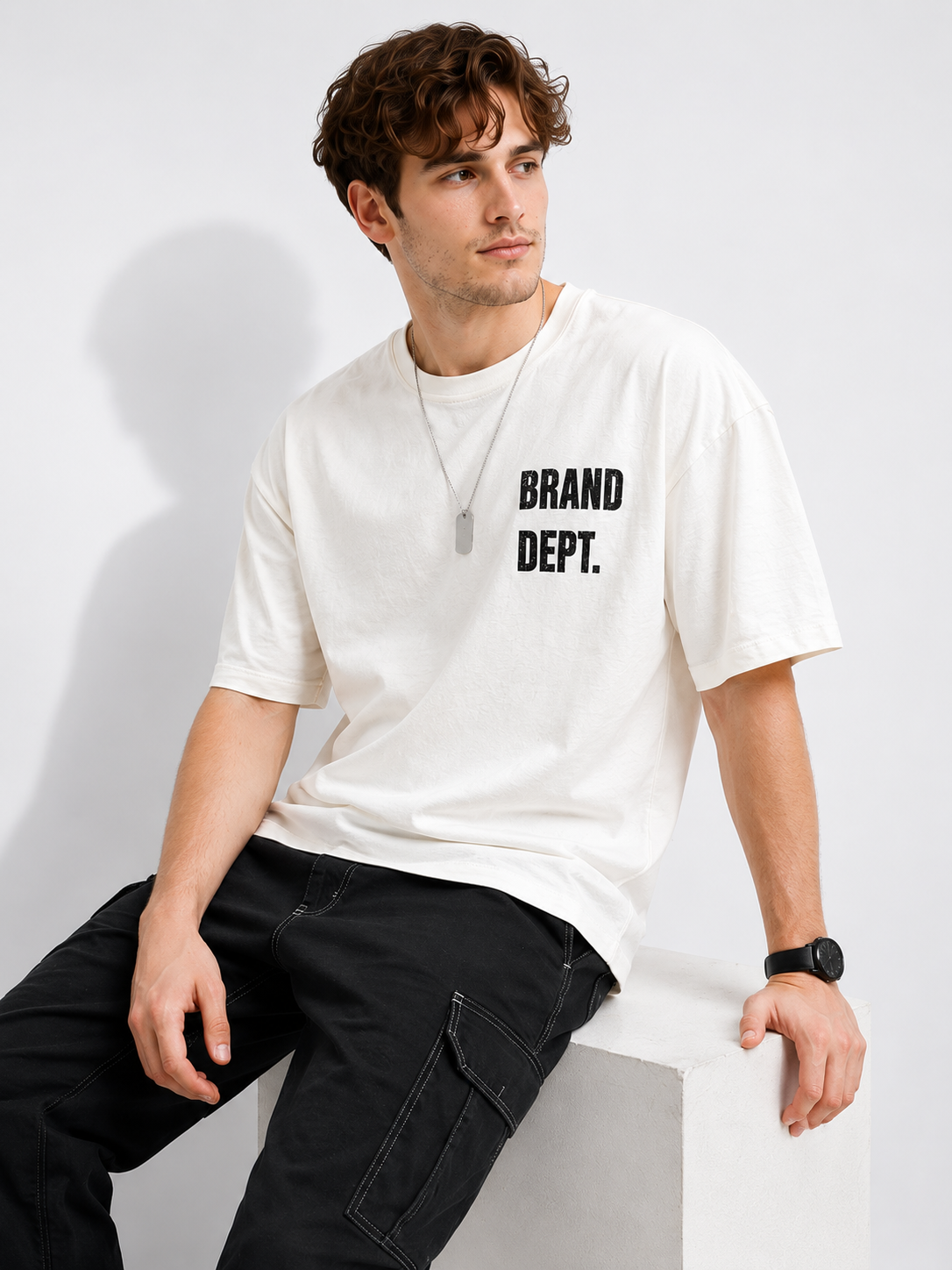 BLAME SOCIETY OVERSIZE FIT TSHIRT image 1