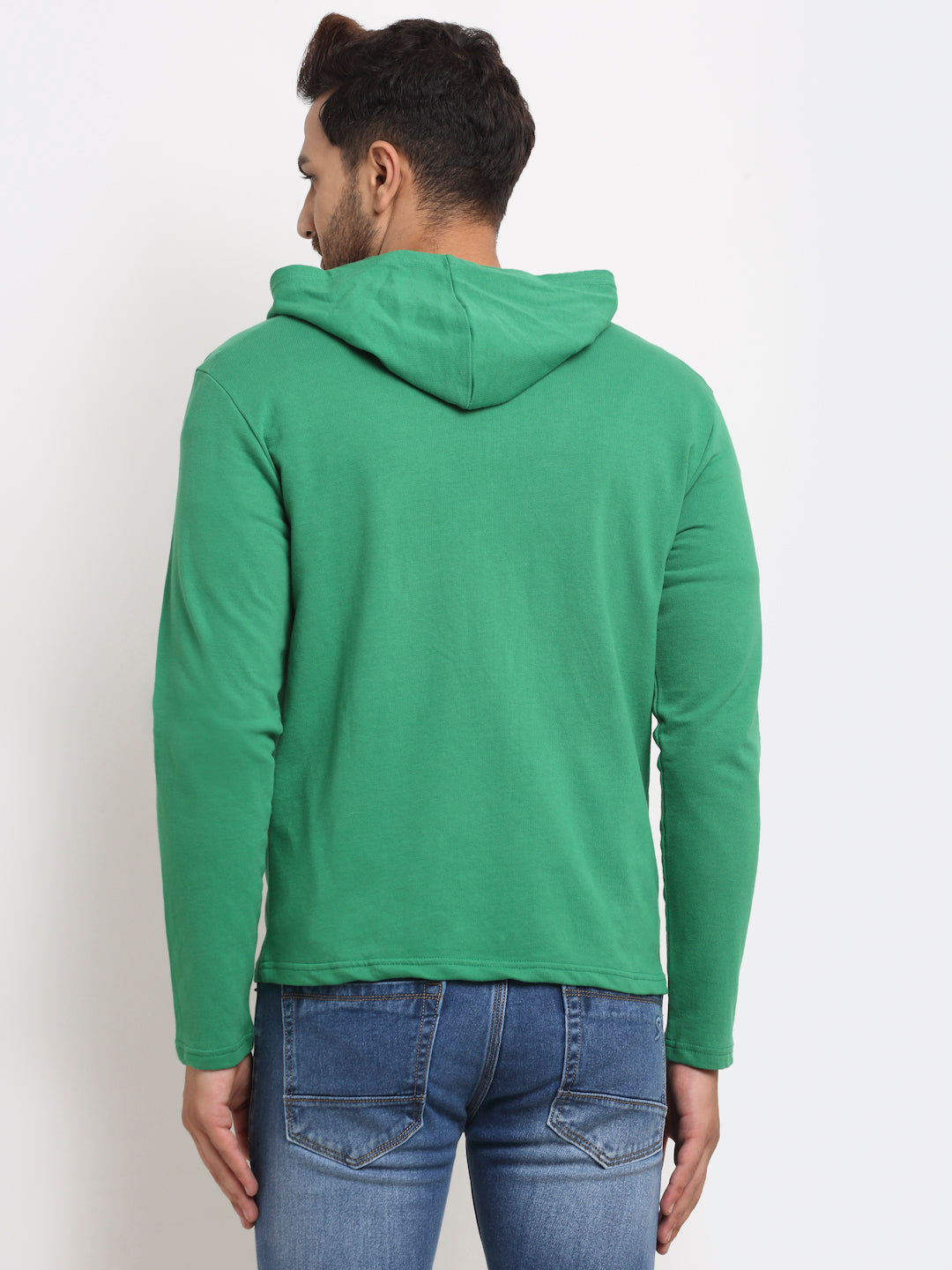 DOOR74 STYLISH HOODED JACKET WITH POCKETS image 1