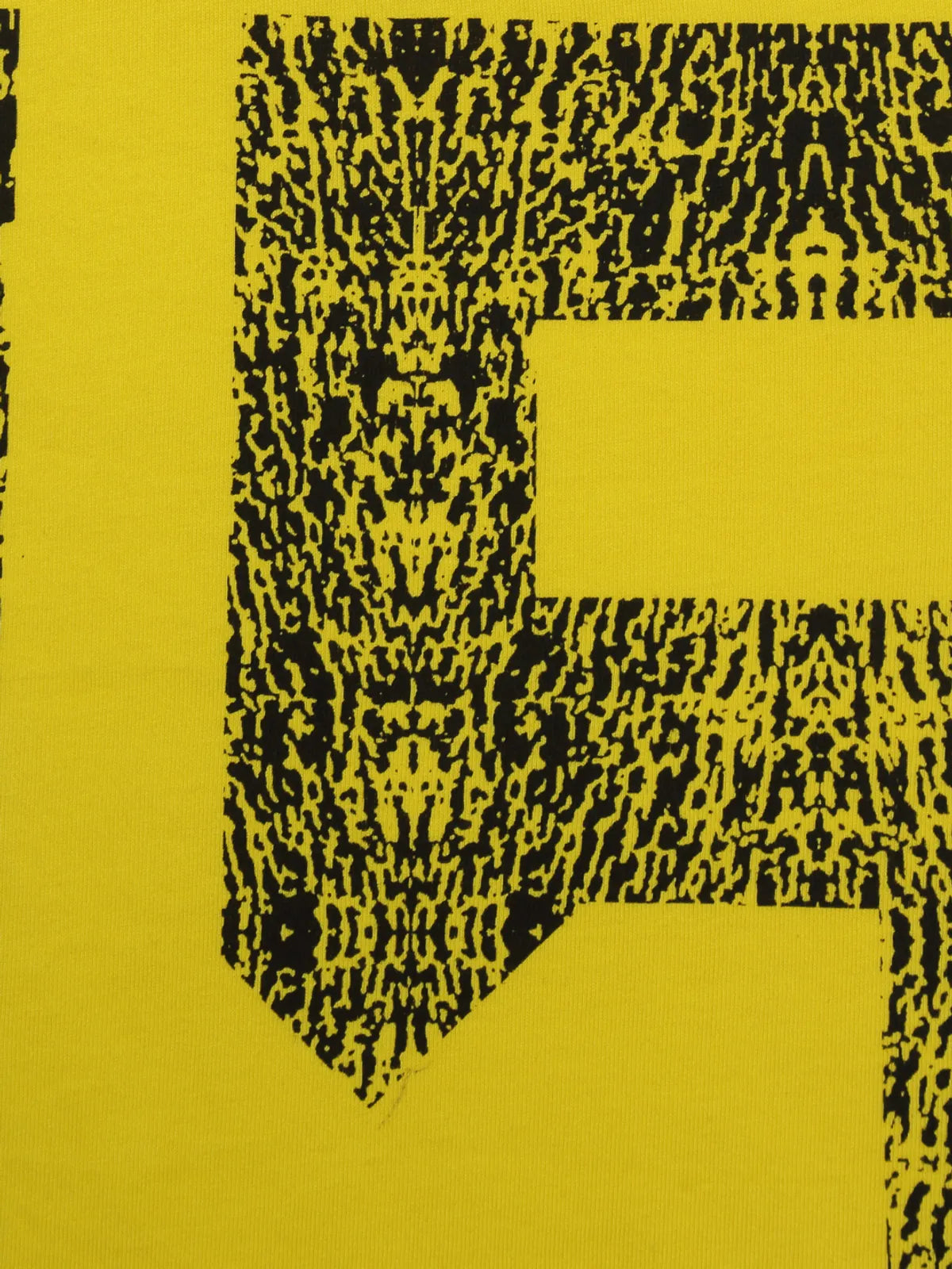 Door74 Unisex Yellow 15 Printed Round Neck T-Shirt image 3