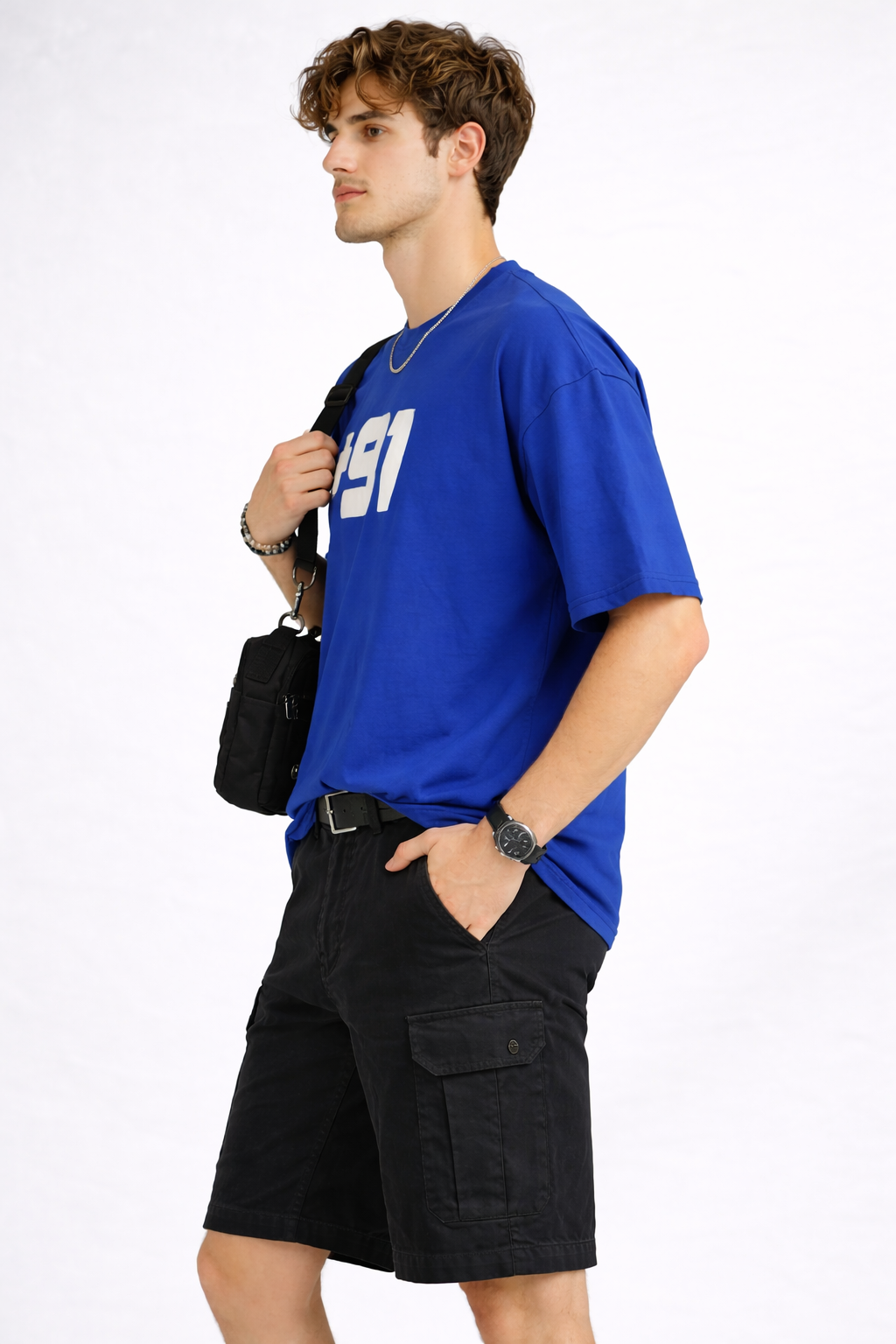'+91 OVERSIZED FIT TSHIRT image 2
