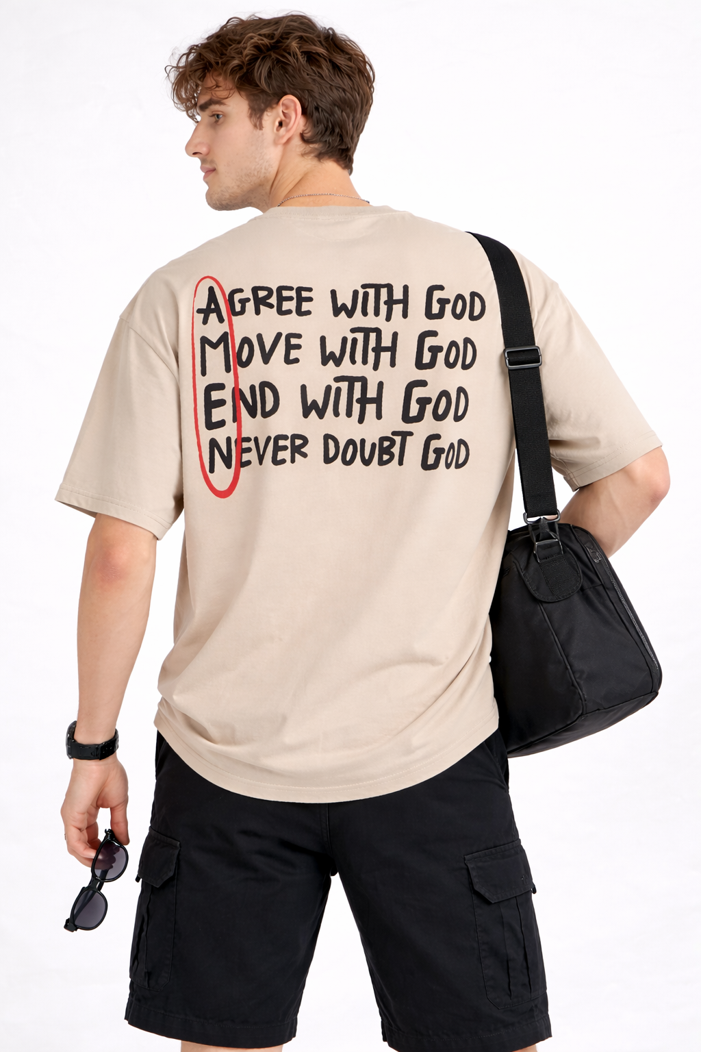 GOD OVERSIZED FIT TSHIRT image 0
