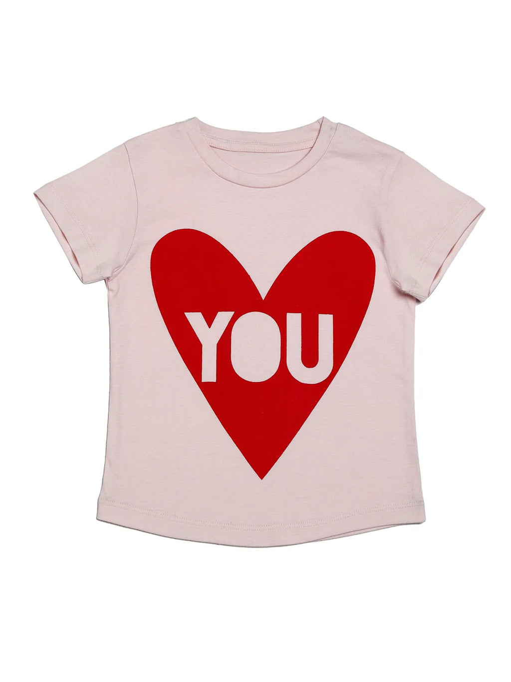 Door74 Unisex Pink You Ptinted Round Neck T-Shirt image 0