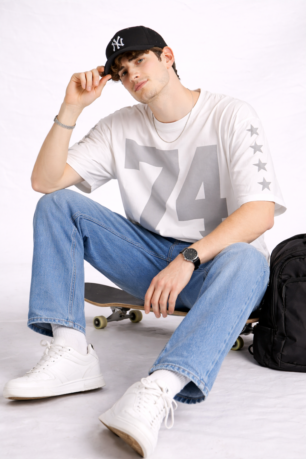 74 OFFICIAL OVERSIZED FIT TSHIRT image 0