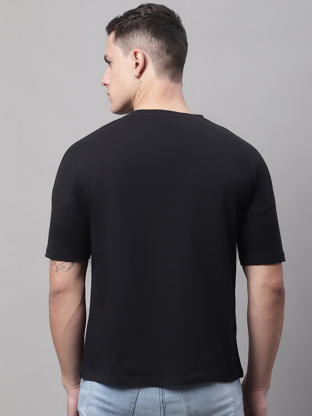 Whats Inside Printed Black Color Regular Fit T-shirt image 5