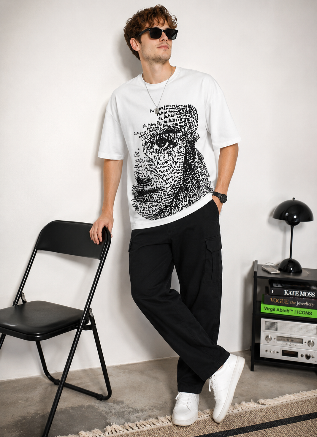 FACE OVERSIZE FIT TSHIRT image 4