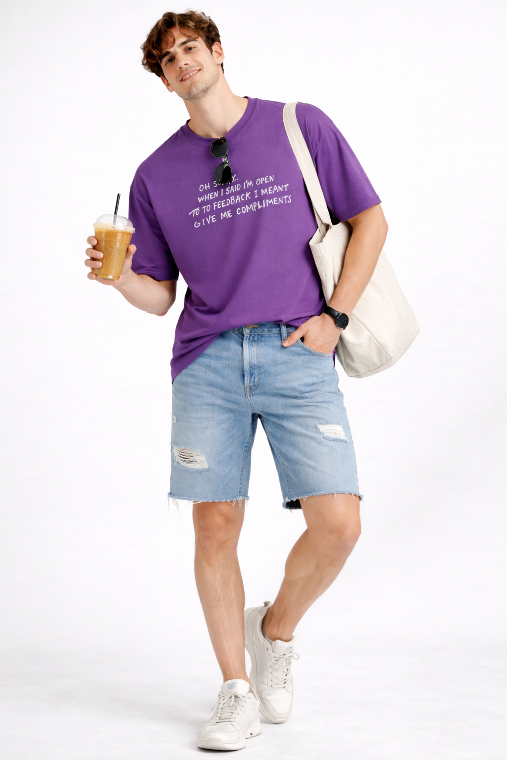 OH SORRY ! OVERSIZED FIT TSHIRT image 4