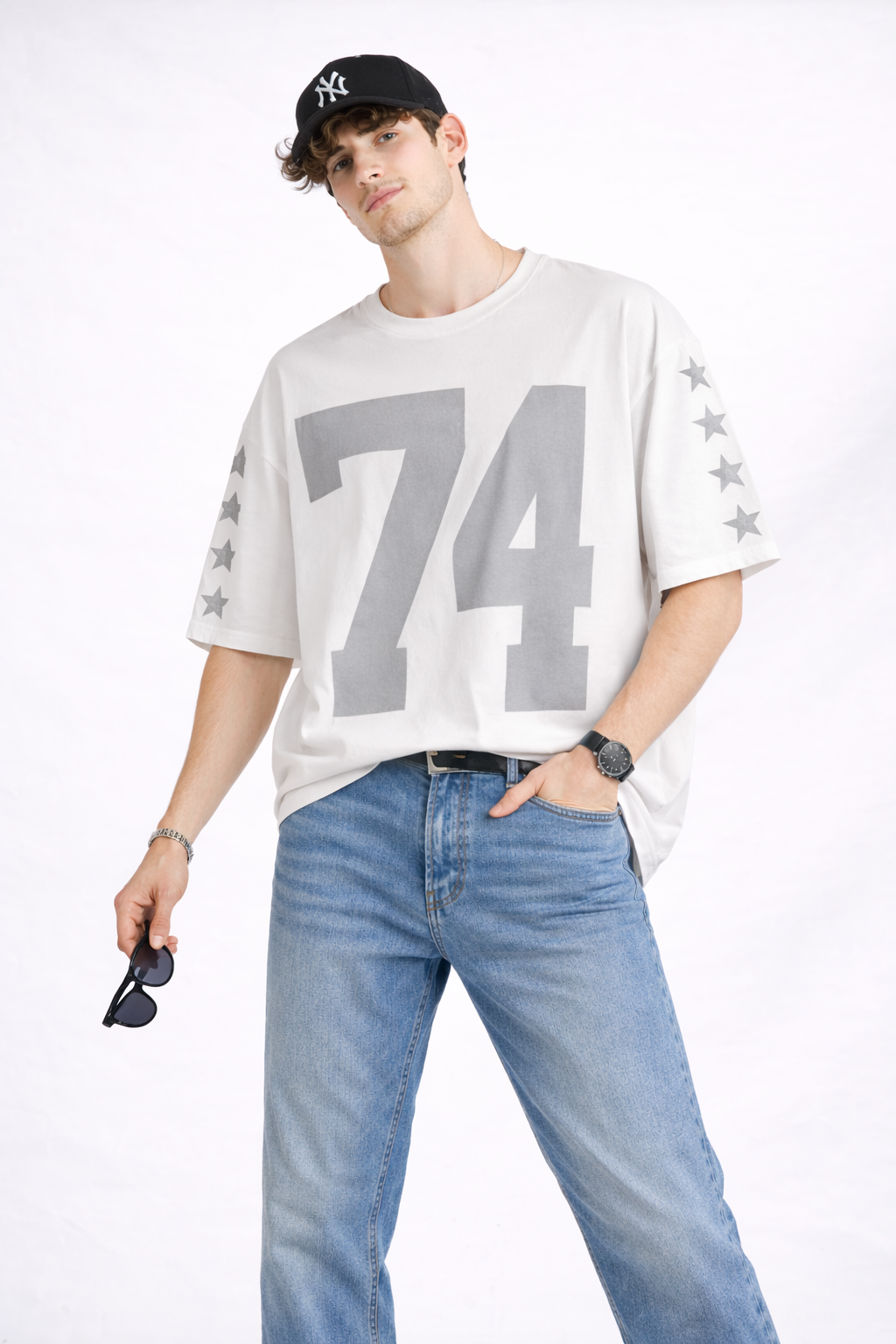 74 OFFICIAL OVERSIZED FIT TSHIRT image 1