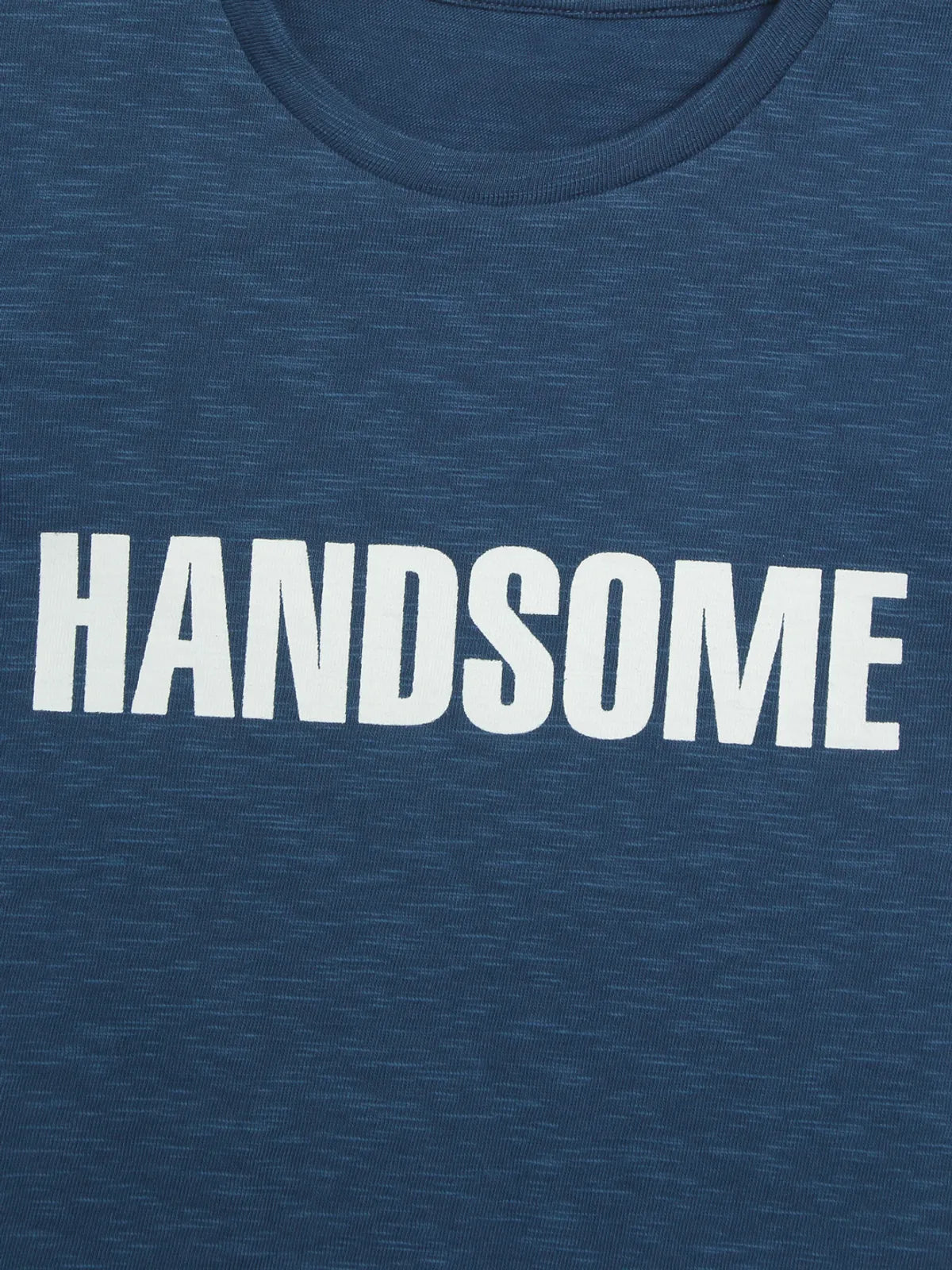 Door74 Boys Navy Handsome Printed Round Neck T-Shirt - 5-6Y image