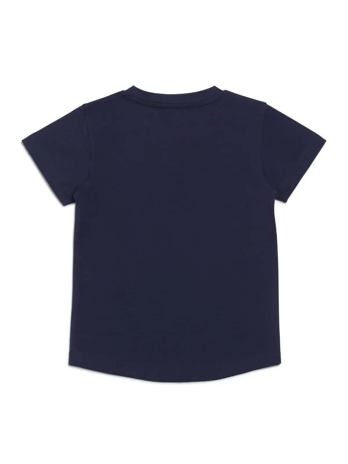 Door74 Unisex Navy Cool Kid Just Showed Up Printed Round Neck T-Shirt - 13-14Y image