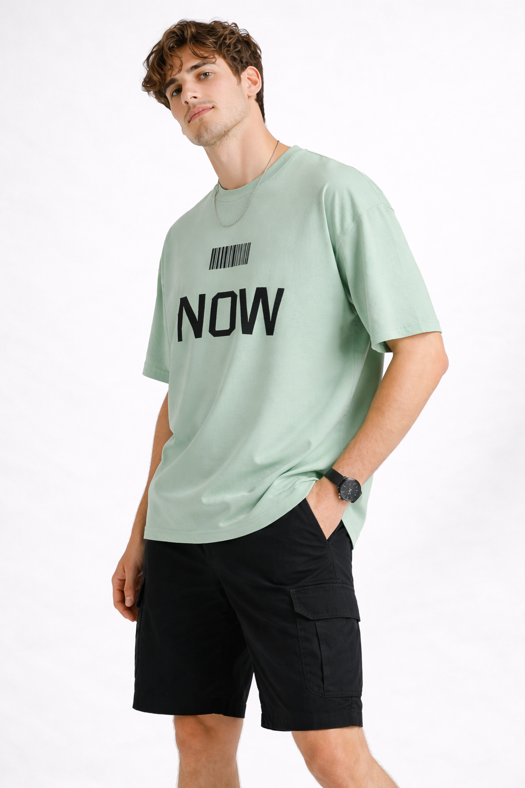 NOW OVERSIZED FIT TSHIRT image 3