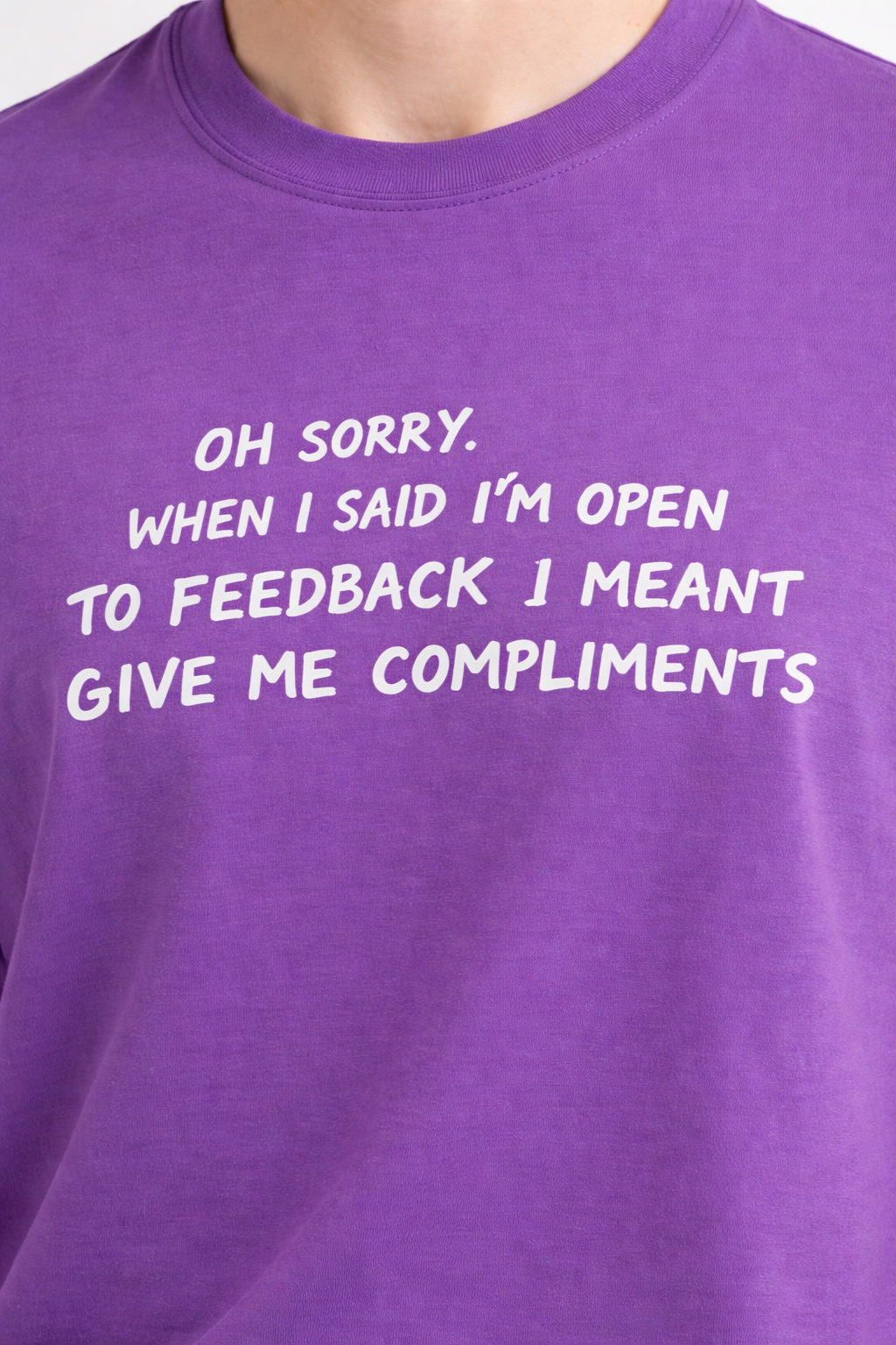 OH SORRY ! OVERSIZED FIT TSHIRT image 3