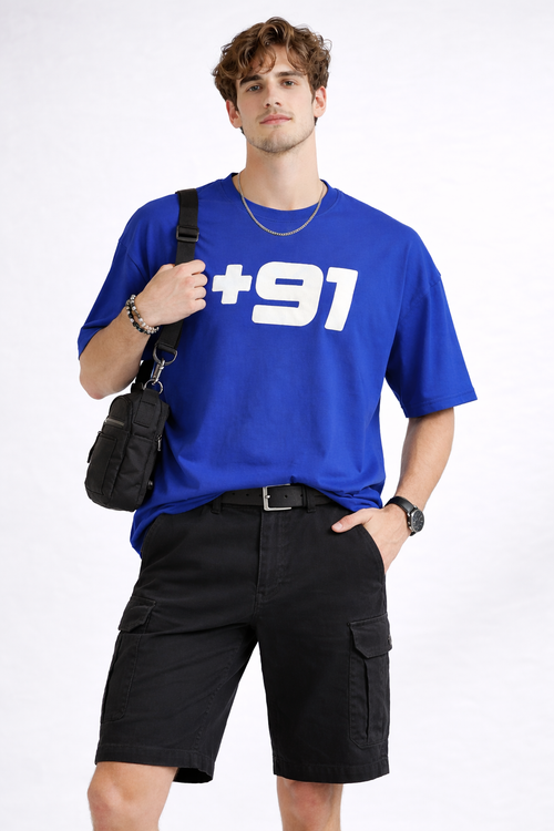 '+91 OVERSIZED FIT TSHIRT image 0