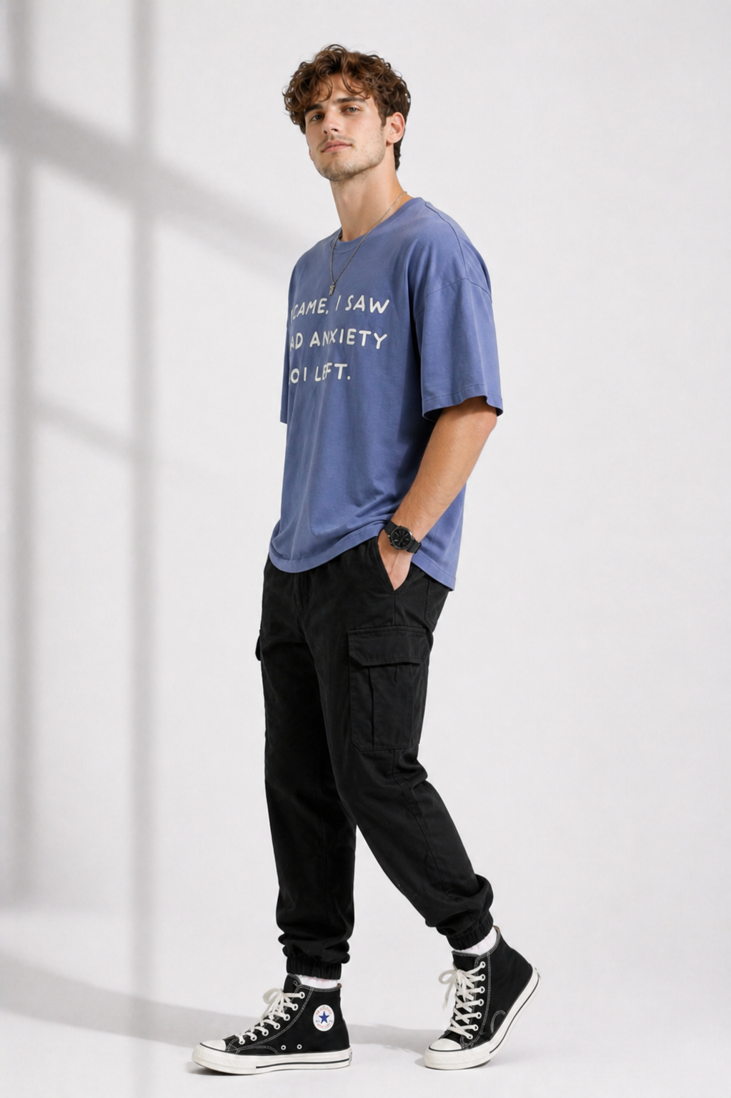 ANXIETY OVERSIZE FIT TSHIRT image 3