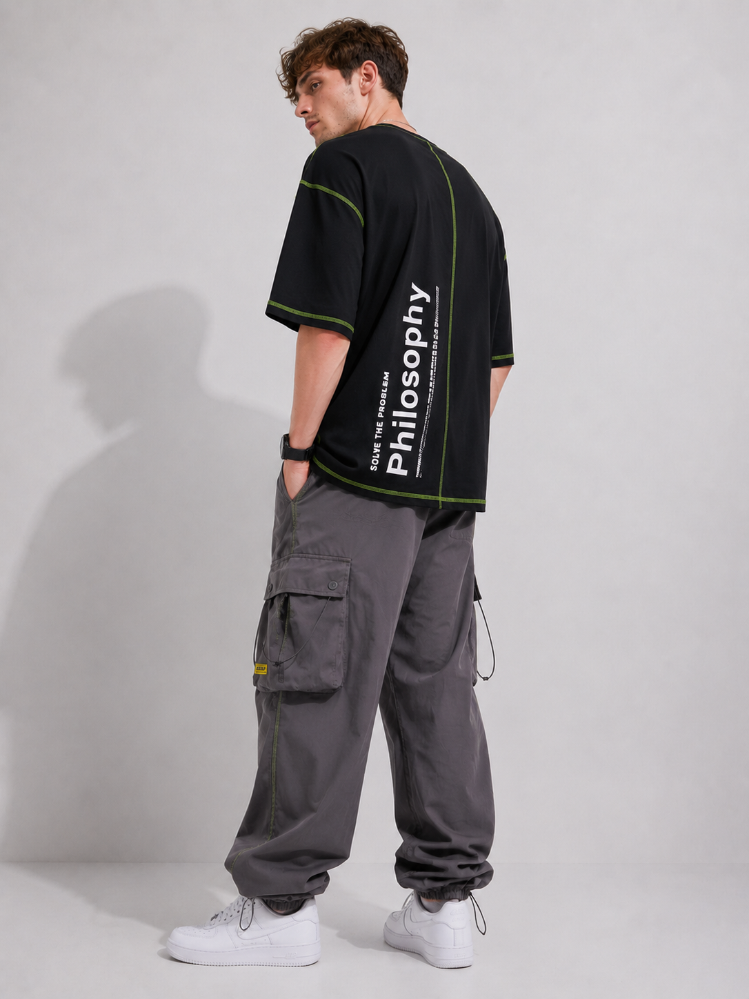PHILOSOPHY OVERSIZED FIT TSHIRT image 3