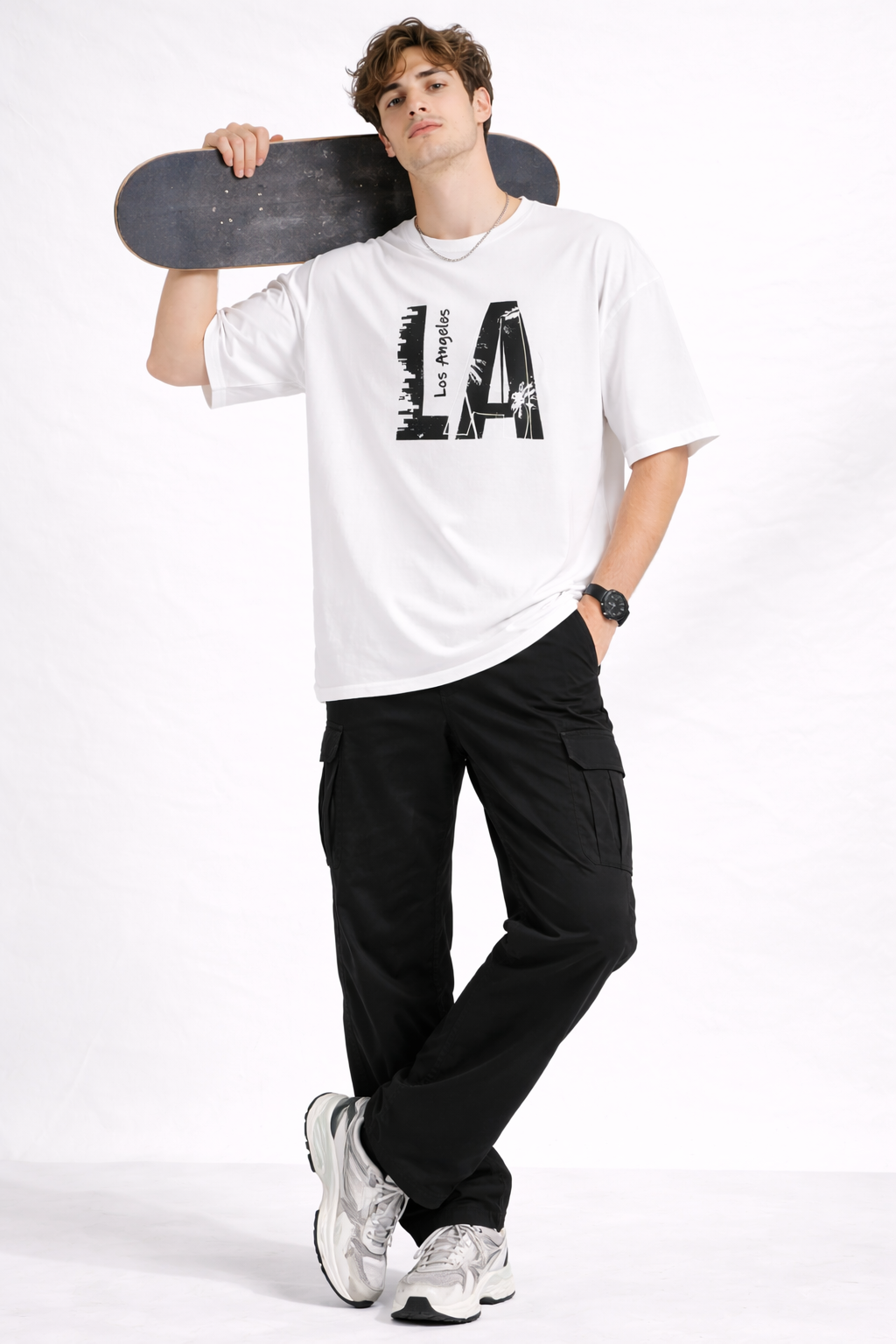 LOS ANGELES OVERSIZED FIT TSHIRT image 4