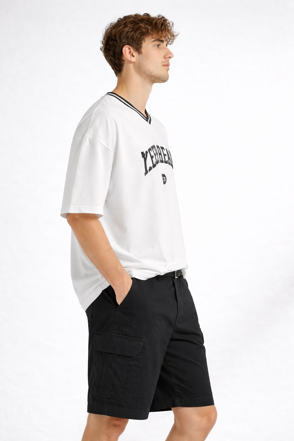 KEEP READY GRAPHIC OVERSIZED FIT TSHIRT image 2