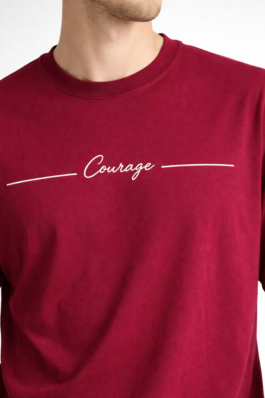 COURAGE OVERSIZED FIT TSHIRT image 4