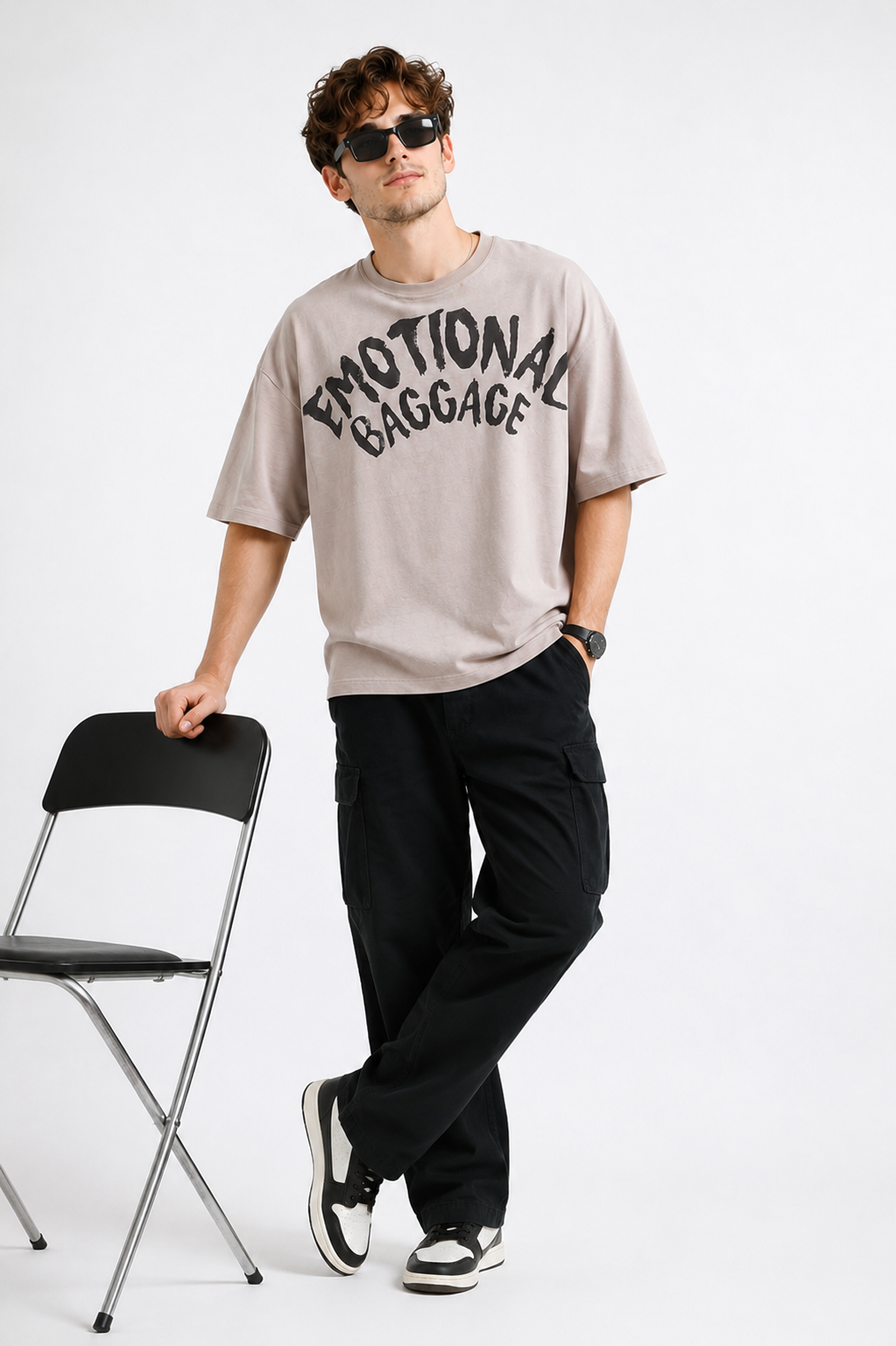 EMOTIONAL BAGGAGE OVERSIZE FIT TSHIRT image 6