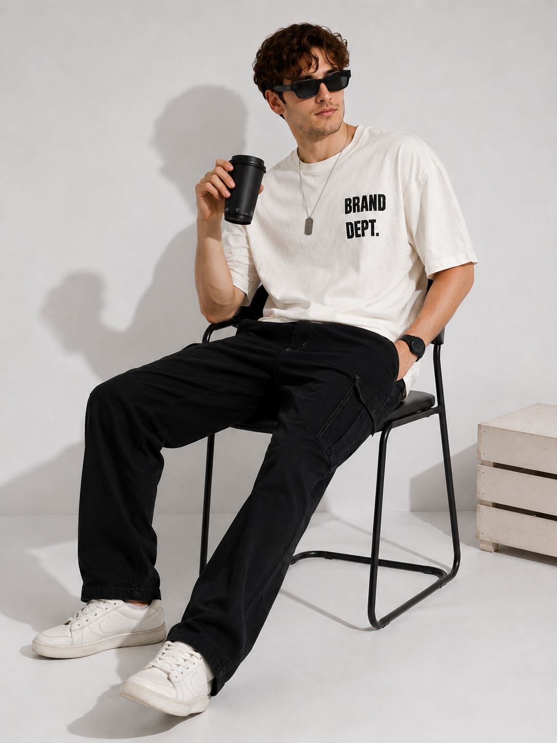 BLAME SOCIETY OVERSIZE FIT TSHIRT image 5