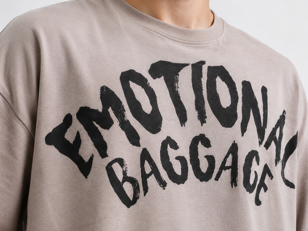 EMOTIONAL BAGGAGE OVERSIZE FIT TSHIRT image 5