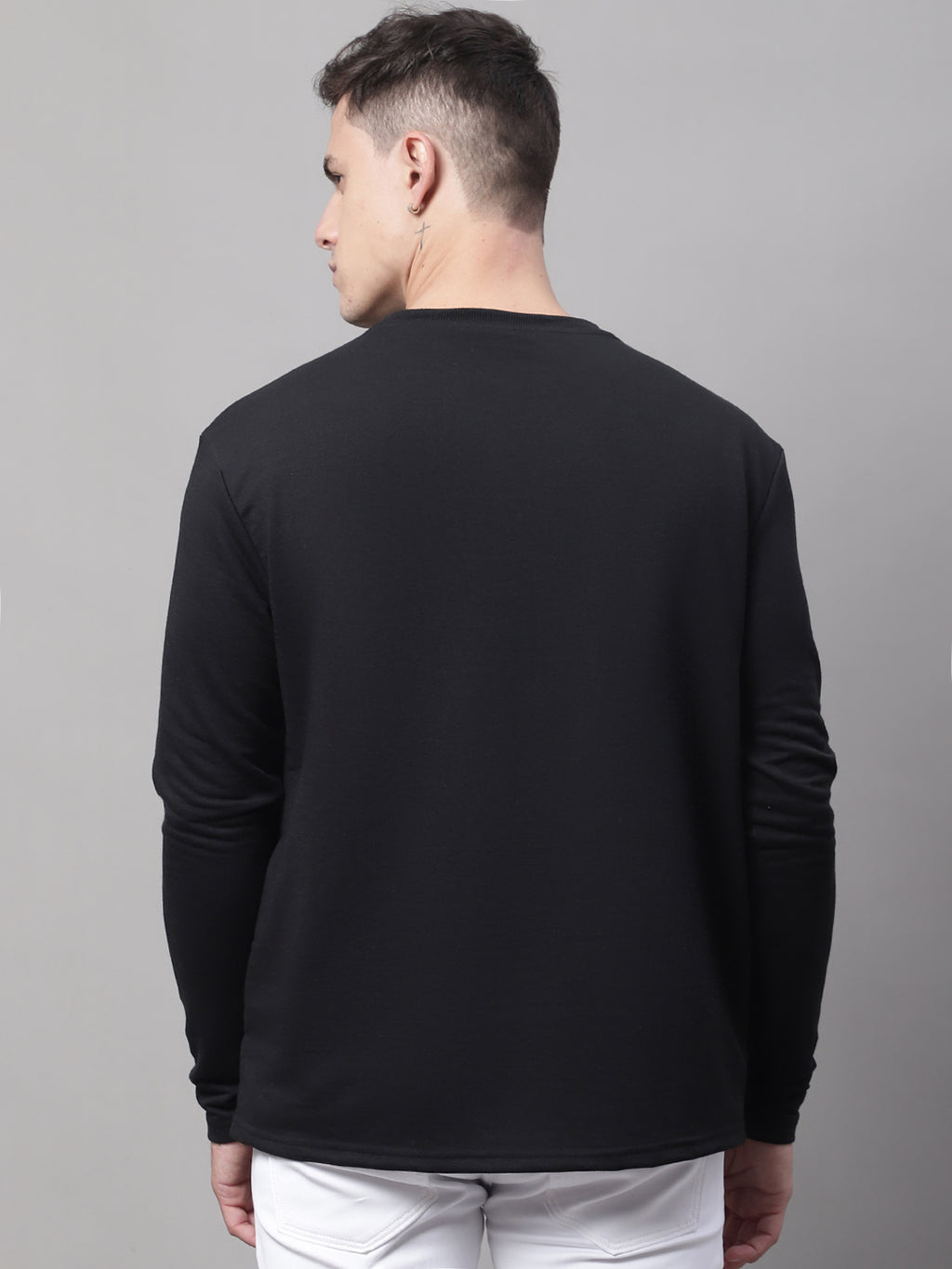 COOL STORY BRO Printed Black-Color Regular-Fit Sweatshirt image 6