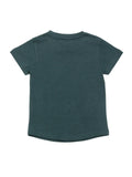 Door74 Unisex Green Favorite Child Printed Round Neck T-Shirt - 11-12Y image
