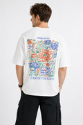 FLORAL FANTASY OVERSIZE FIT TSHIRT image 0