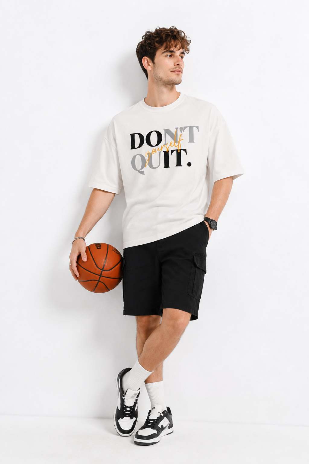 DON'T QUIT OVERSIZE FIT TSHIRT image 4