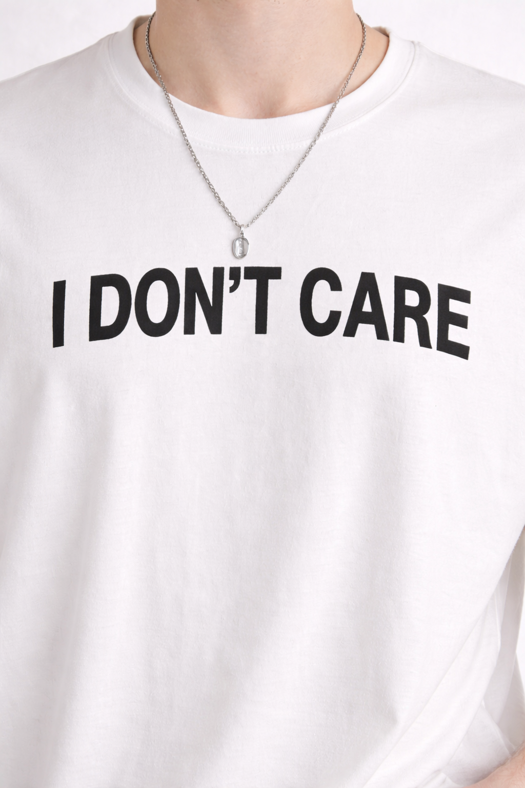 I DON'T CARE OVERSIZED FIT TSHIRT image 3
