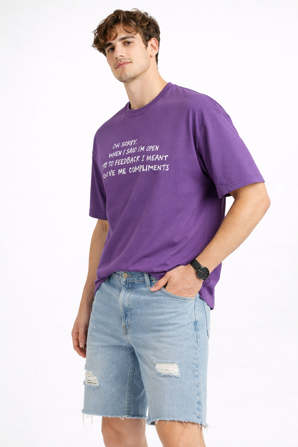OH SORRY ! OVERSIZED FIT TSHIRT image 2